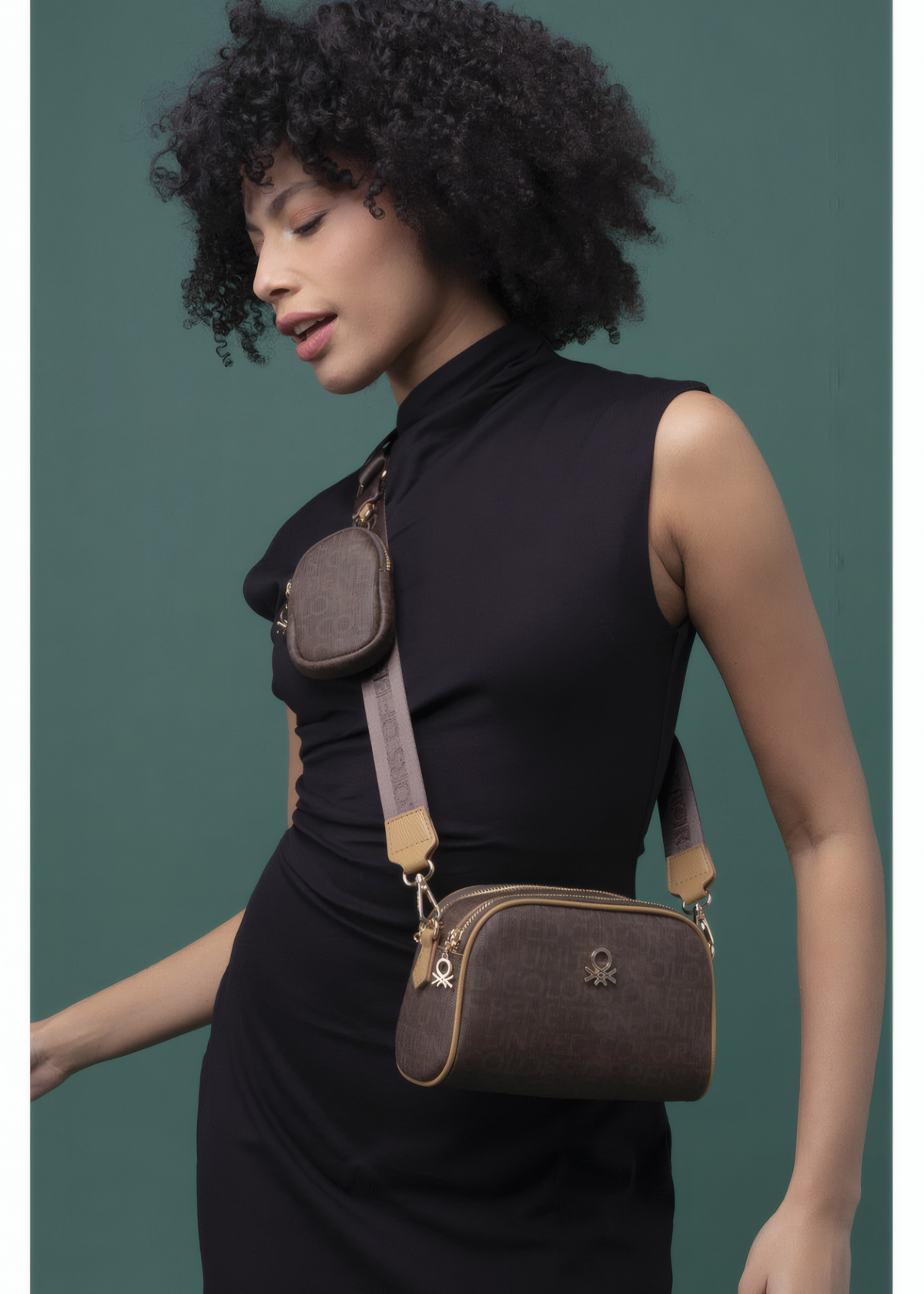 Benetton Torba (BNT 1278 Brown-Camel)