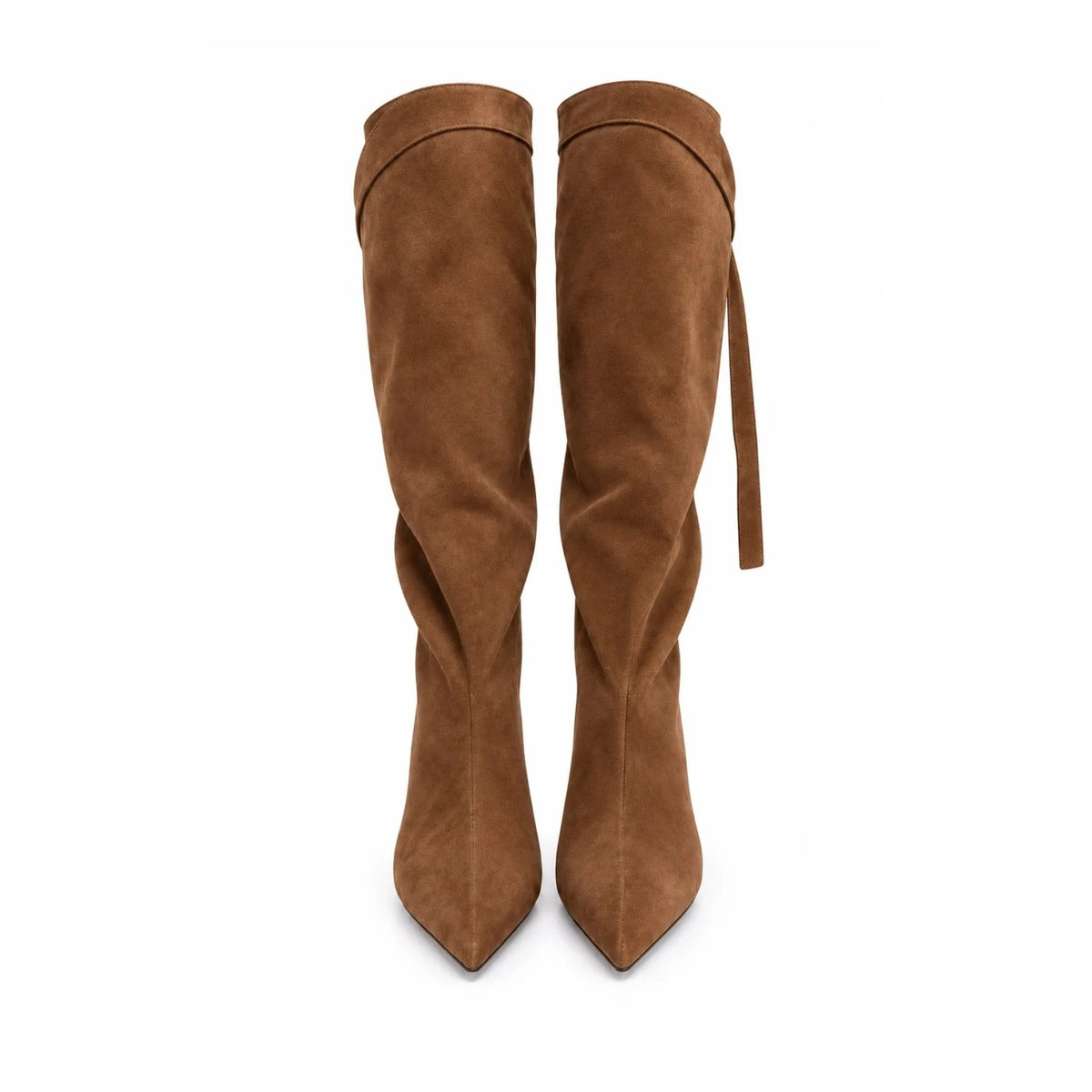 Ženska duboka čizma na štiklu s trakama BENELLI LX562635CAM camel – slika 3