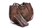 T012631COF – Coffee moderna velur torba sa dodatnom torbicom